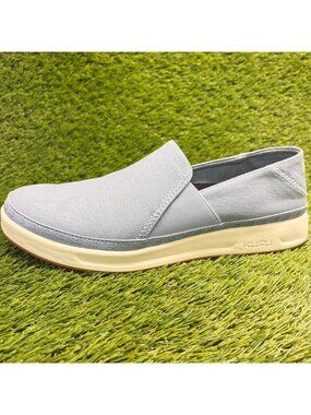 Kuru Roam Atla Classic Womens Size 10.5 Blue White Casual Walking Slip-On Shoes